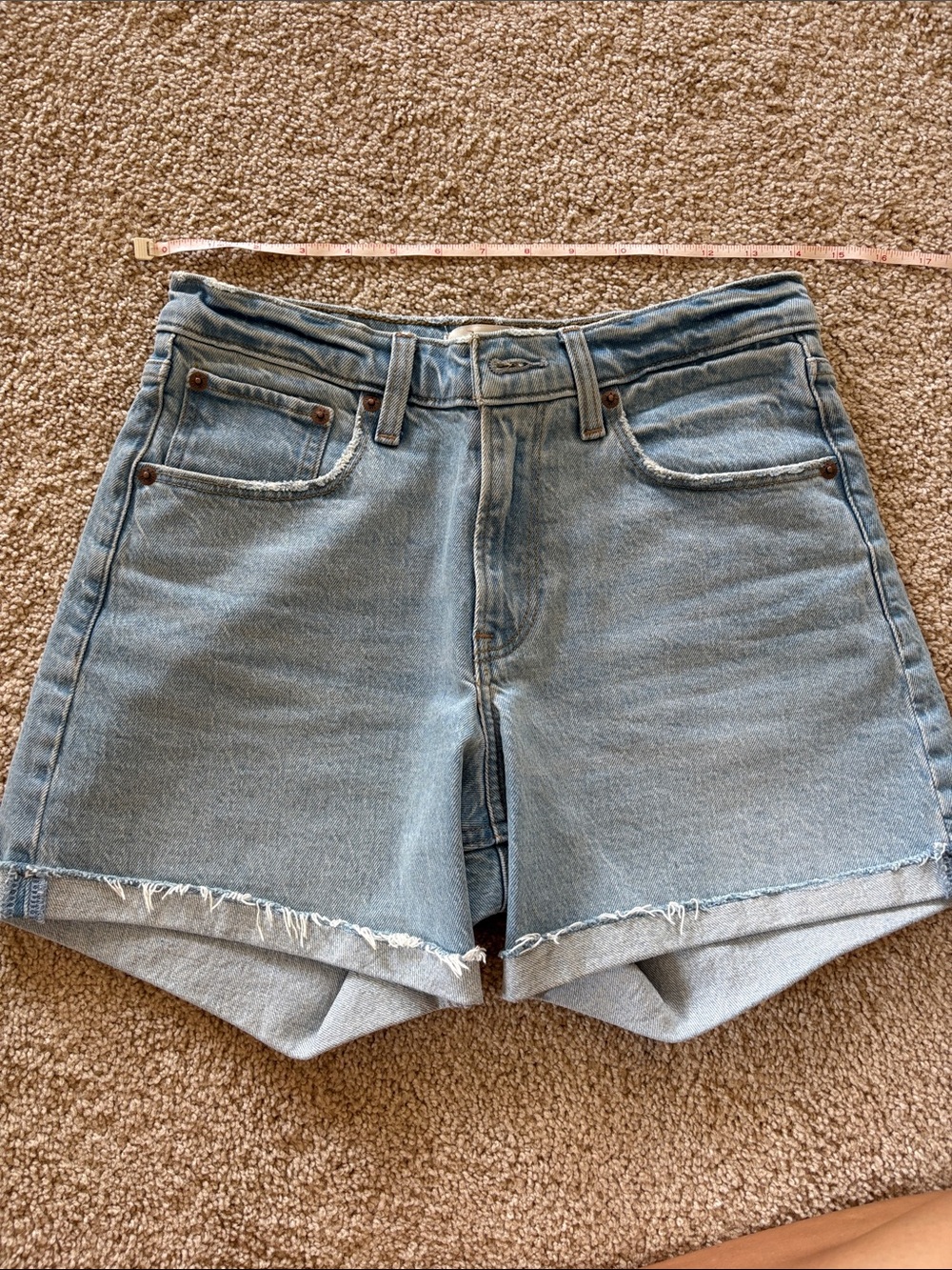 Abercrombie and Fitch The Baggy Short Mid Rise- Size 26